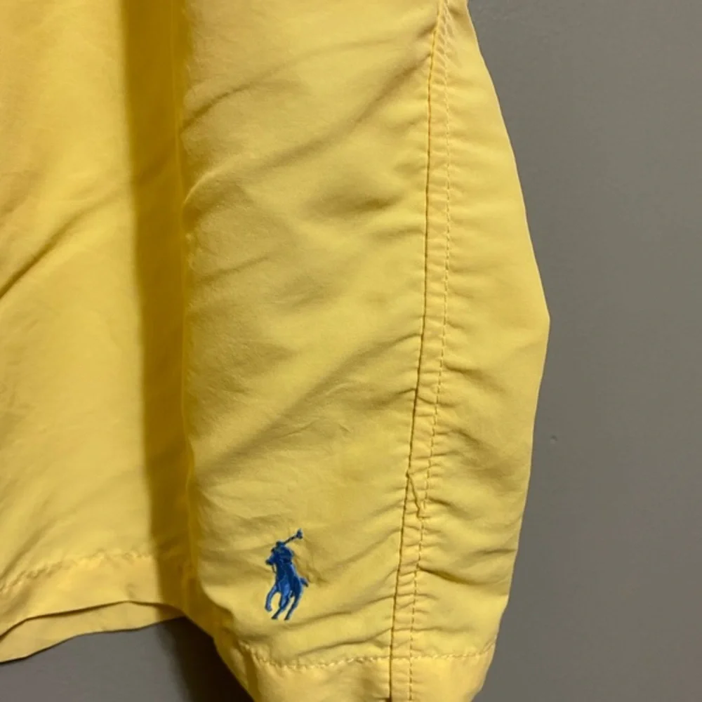 Yellow Polo Ralph‎ Lauren Swim Trunks, Size 4XB
